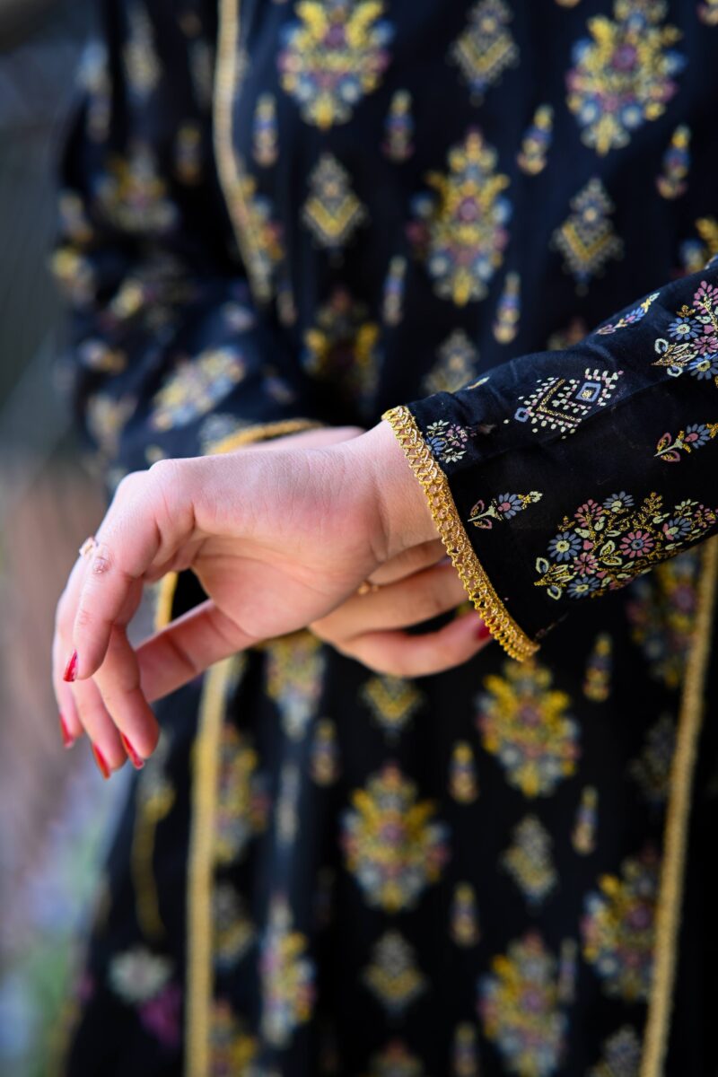 Black Kalidaar Frock - Image 4