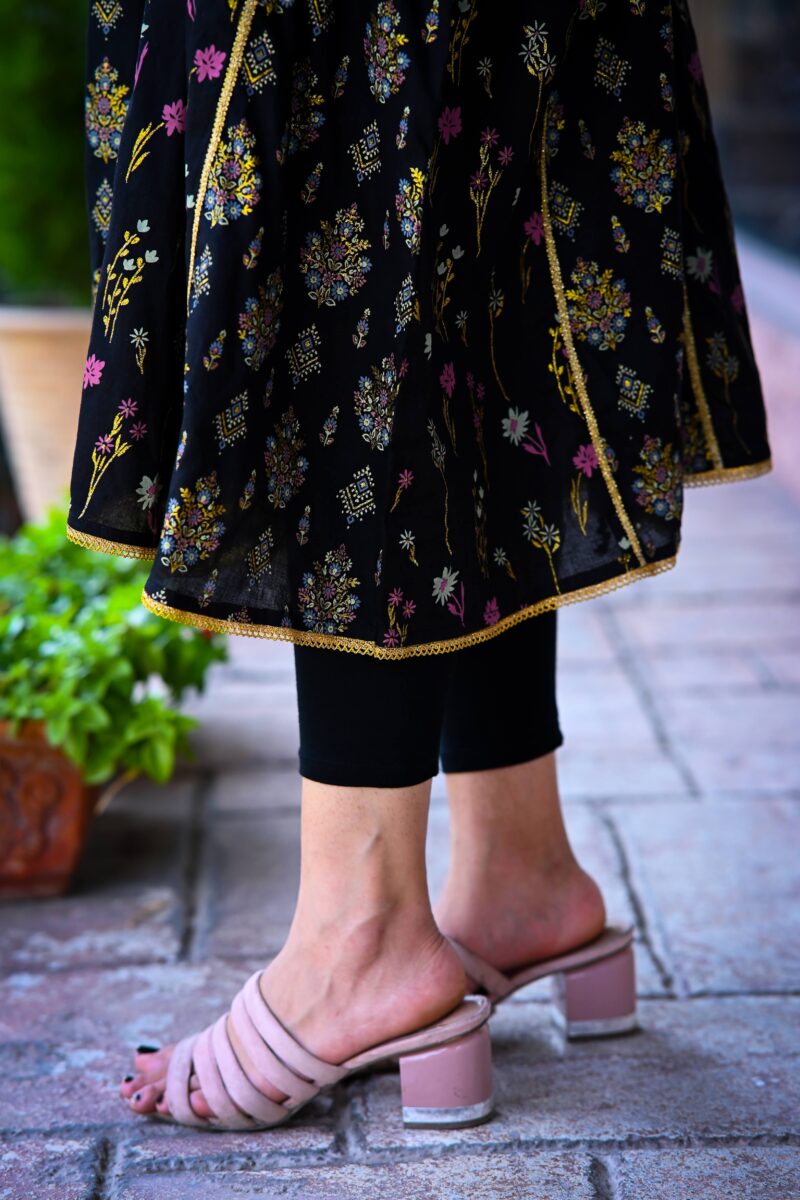 Black Kalidaar Frock - Image 5