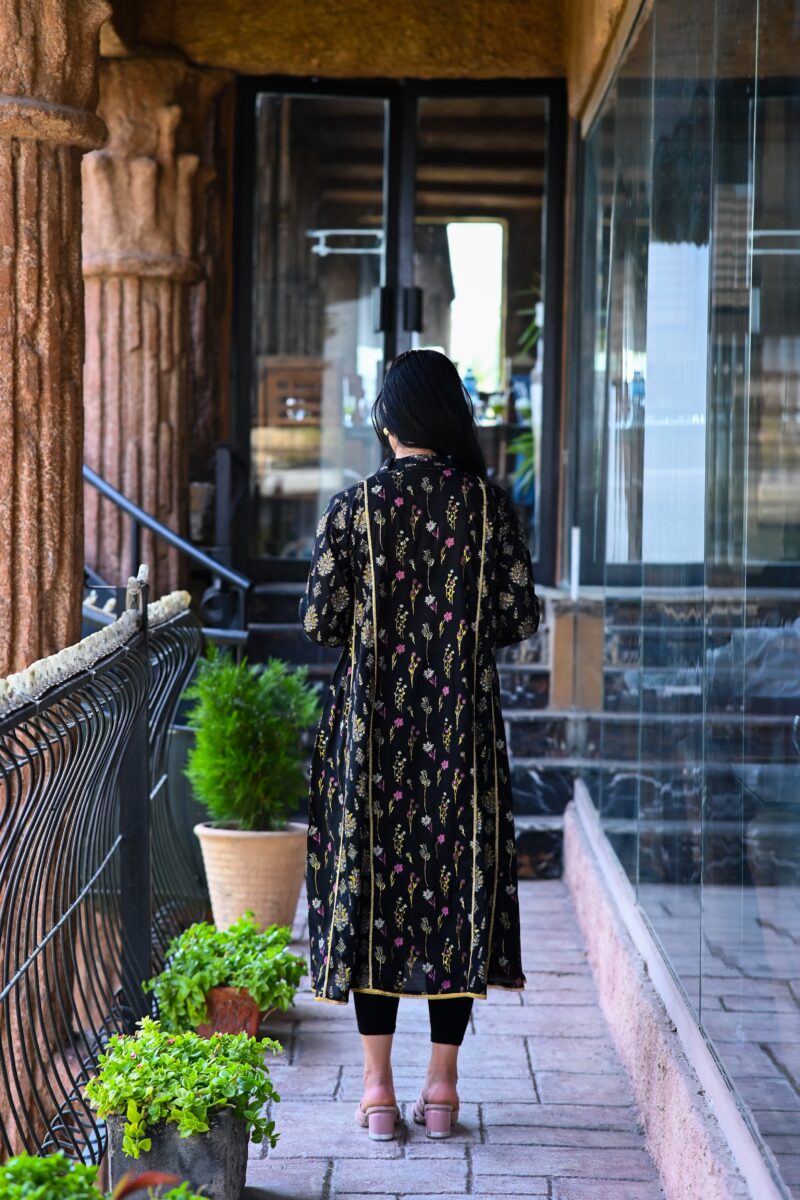 Black Kalidaar Frock - Image 6